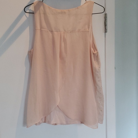 Express Blush Sequined Top - Picture 2 of 2
